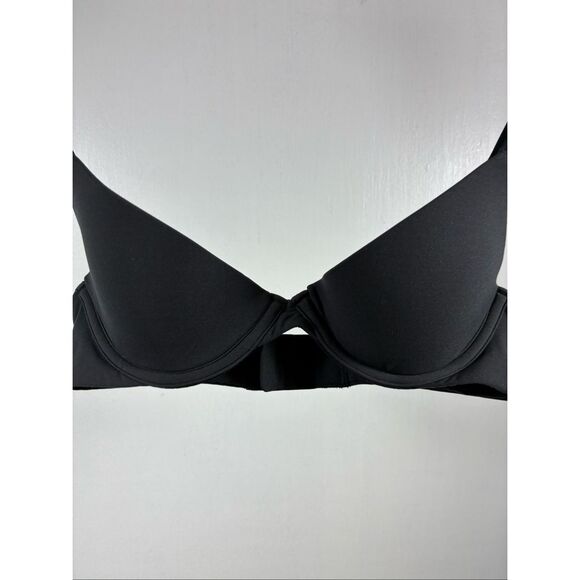 SKIMS NWOT Unlined Demi Bra in Onyx Size 32A - Picture 2 of 6